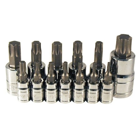 Atd Tools ATD 13-Piece Star Bit Socket Set 13773